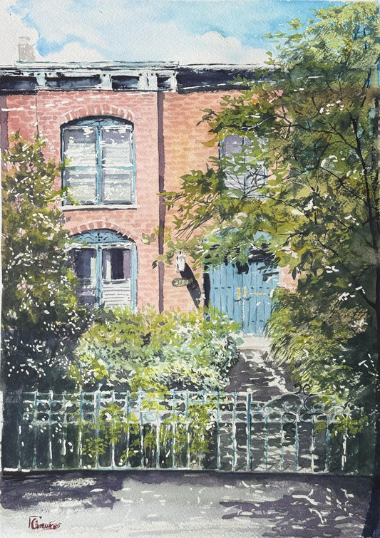 Laura Camunas – Light & Shadow in the Garden on N Clifton