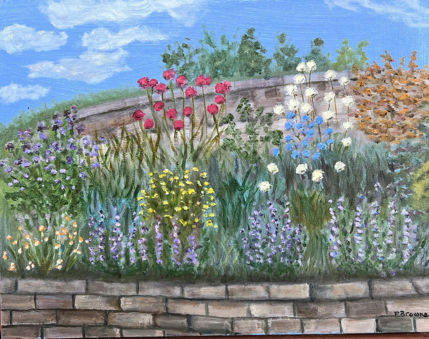 Patricia Browne – Planting Wall Near Armitage Avenue