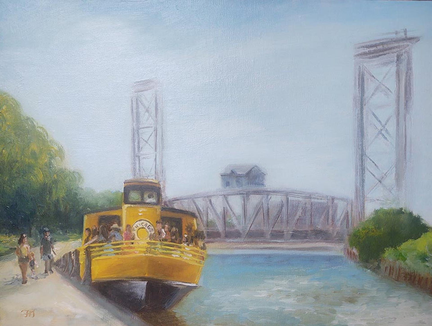 Fabiola Roquena – Water Taxi Stop at Ping Tom Memorial Park