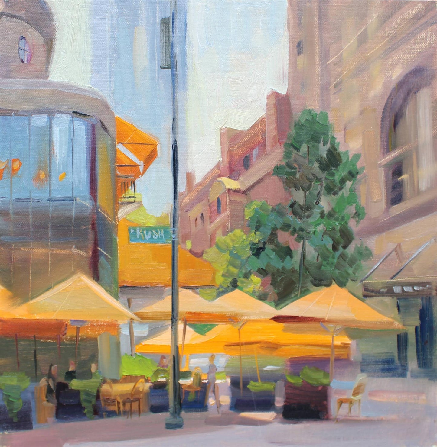 Anna Cherkashina – Morning on Rush Street (The Bellevue Restaurant)