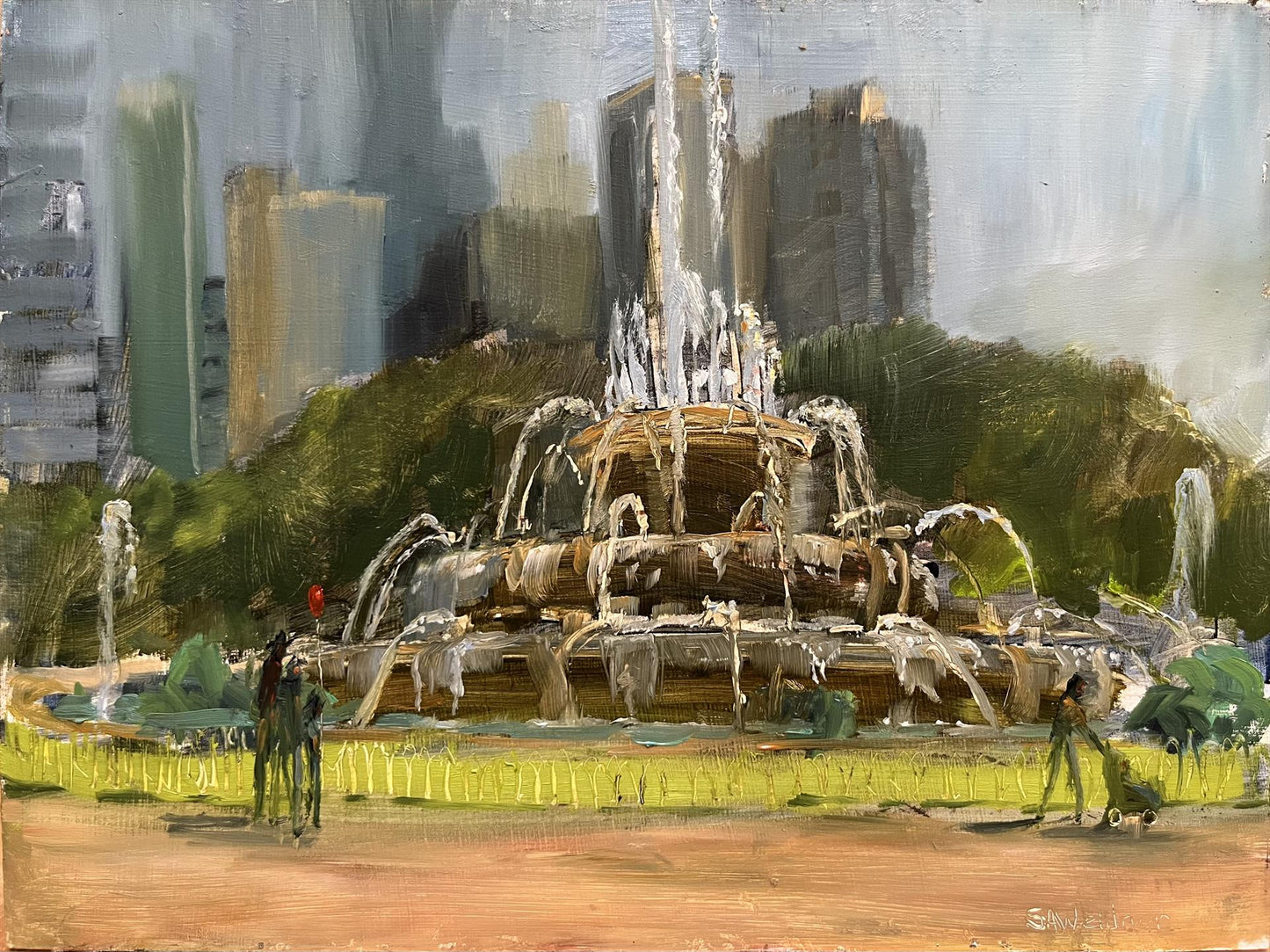 Stephanie Weidner – Buckingham Fountain