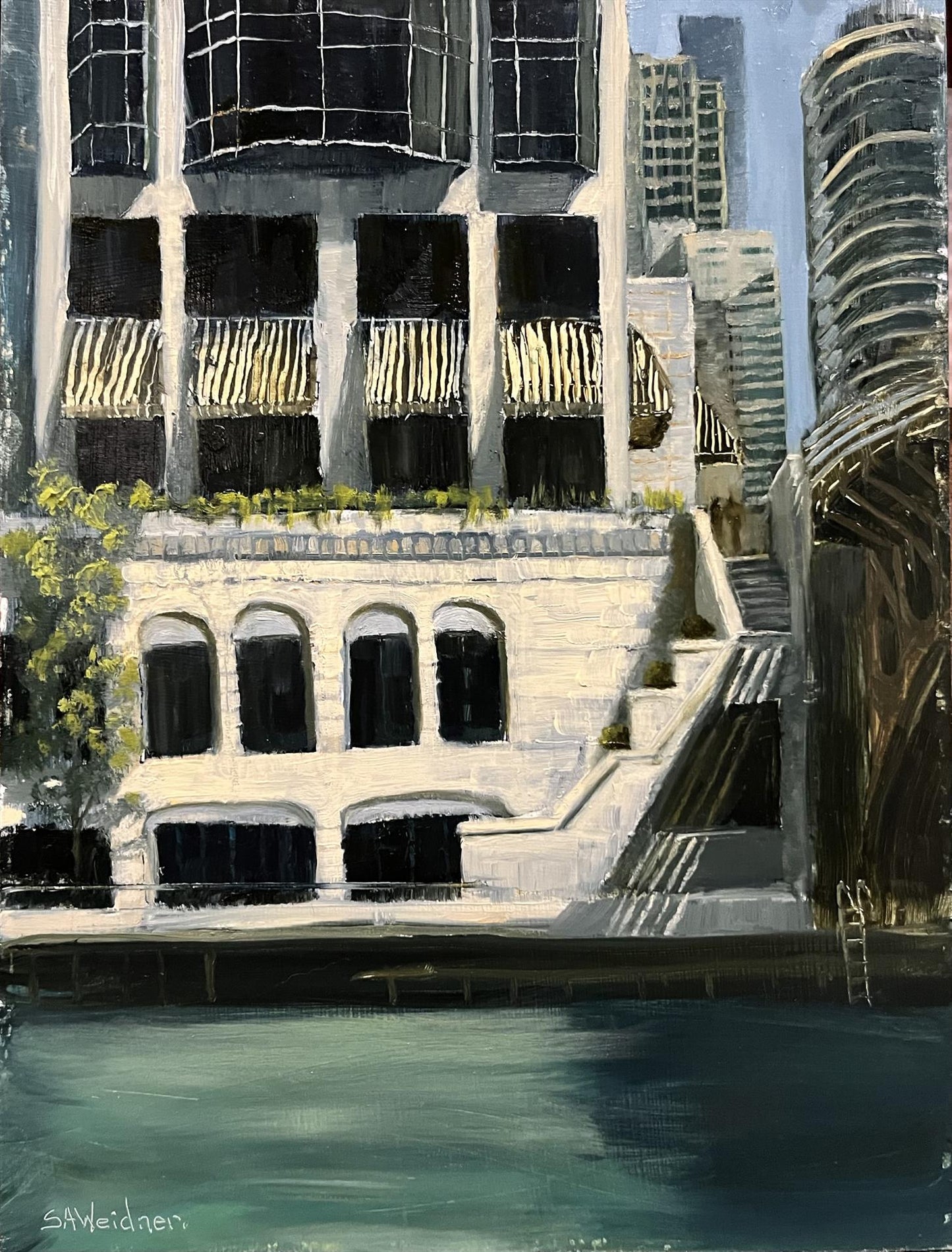 Stephanie Weidner – River North in Black & White