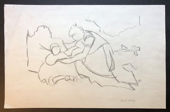 Melinda Burke Kindel - Study from Corot