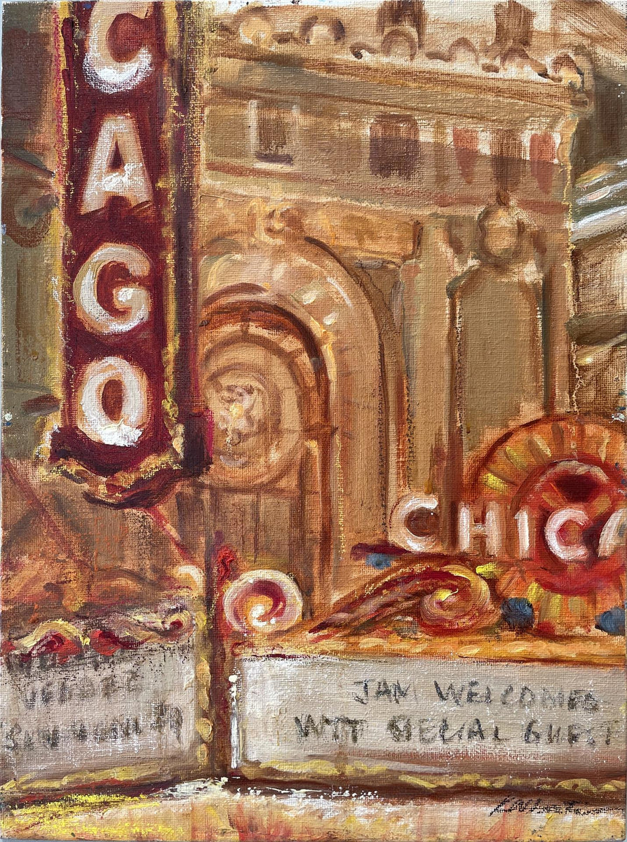Kim Abbati — Chicago Theater The Palette and Chisel Academy of Fine Arts