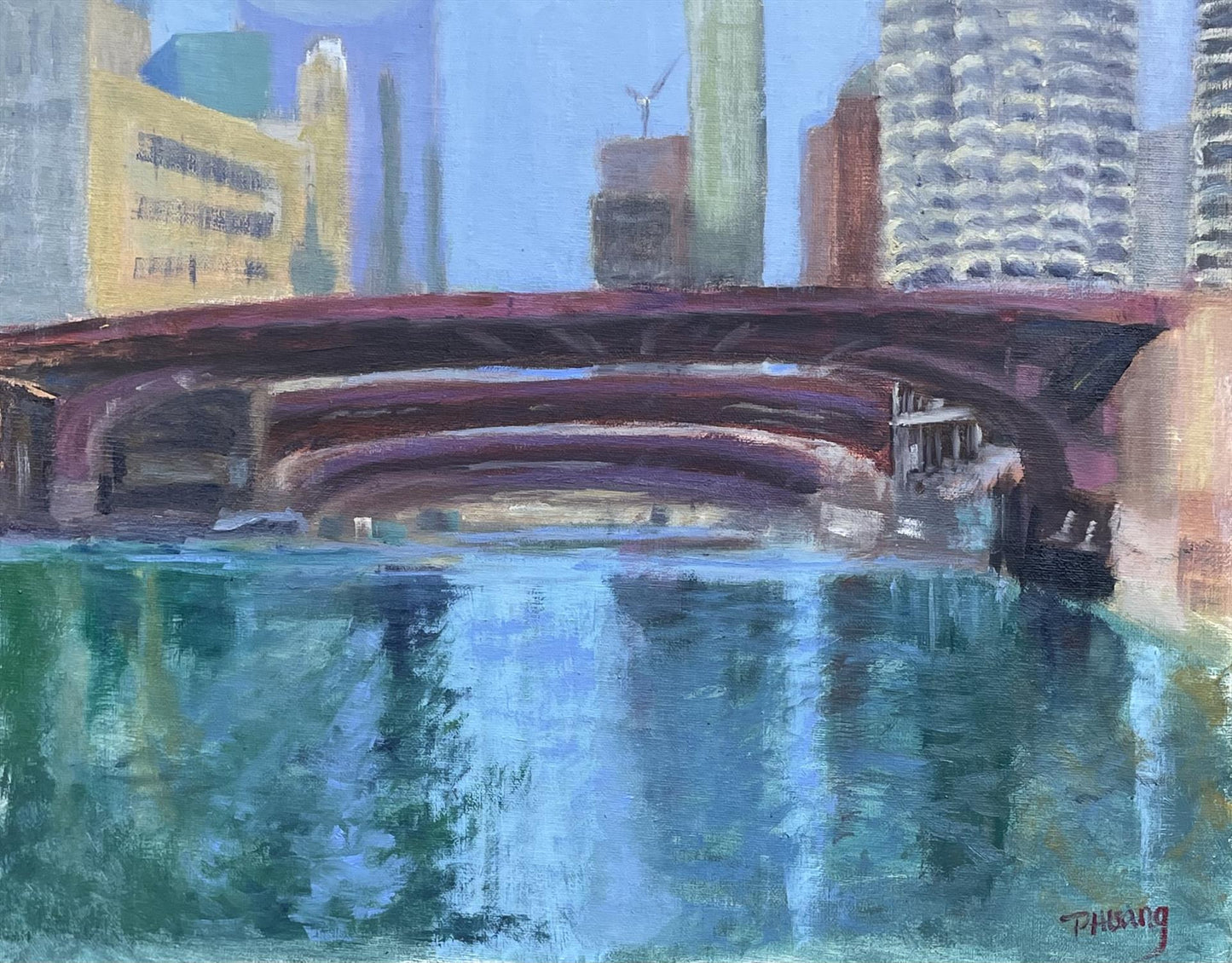 Priscilla Huang — City and River