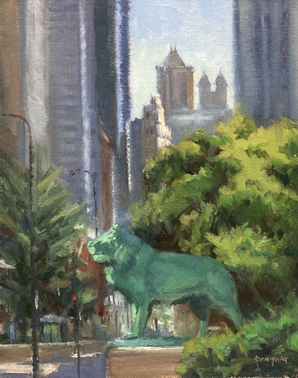 Don Yang — The Lion on Michigan Ave.