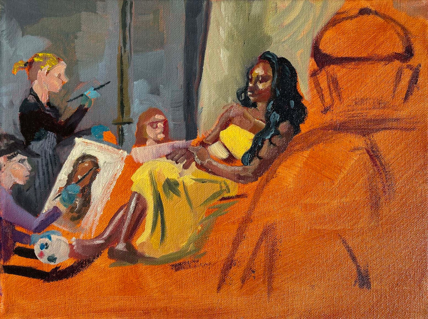 Virginia Ferrante-Iqbal – Long Pose at the Palette & Chisel