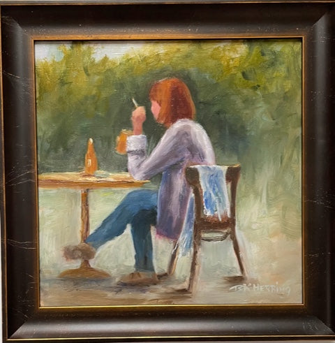 Barbara K. Herring - Bistro Smoker, Paris