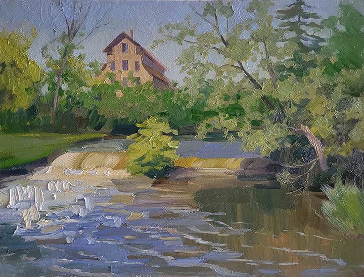 Anna Cherkashina - Cedarburg Creek and Mill