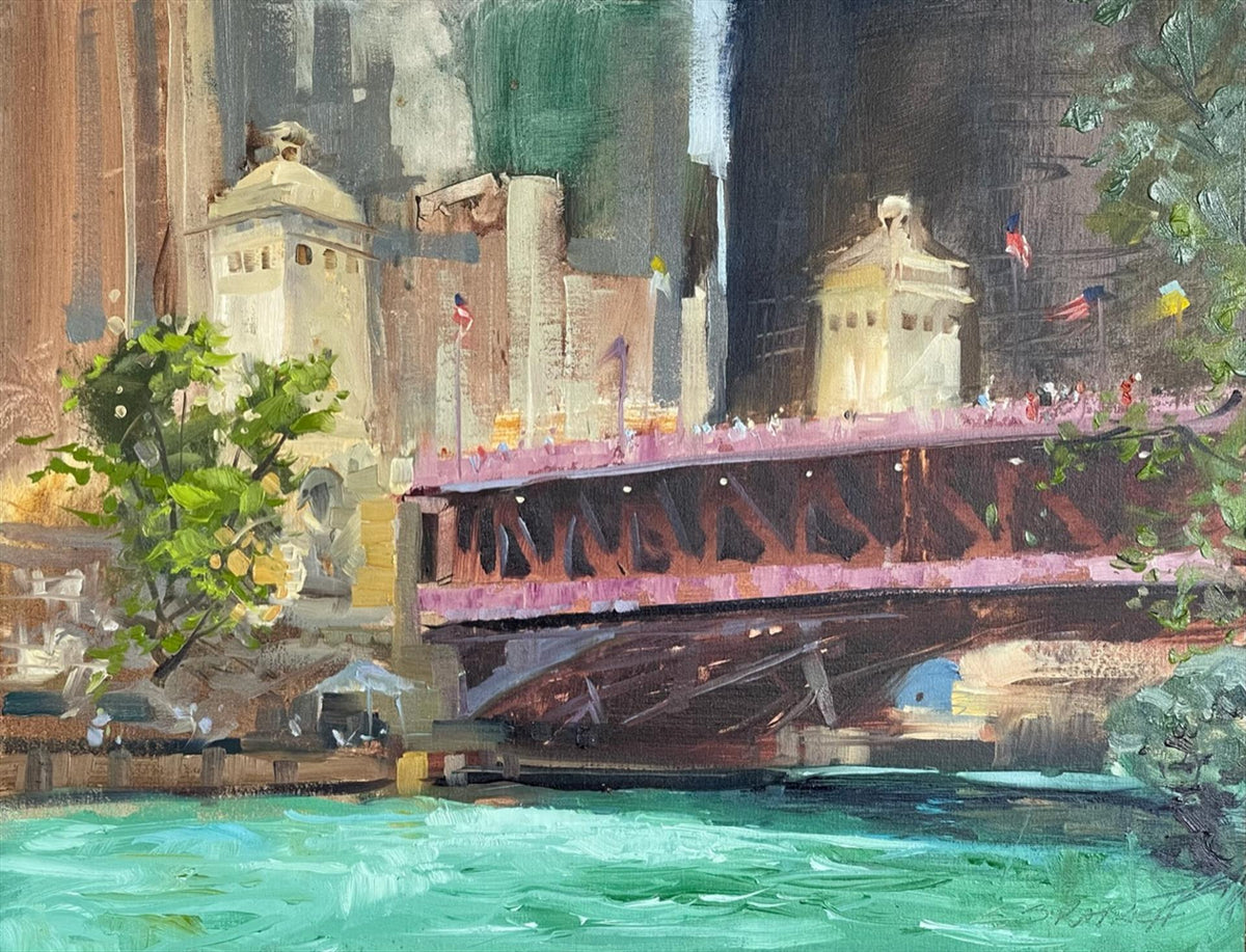 Steve Puttrich Chicago's Riverwalk The Palette and Chisel Academy