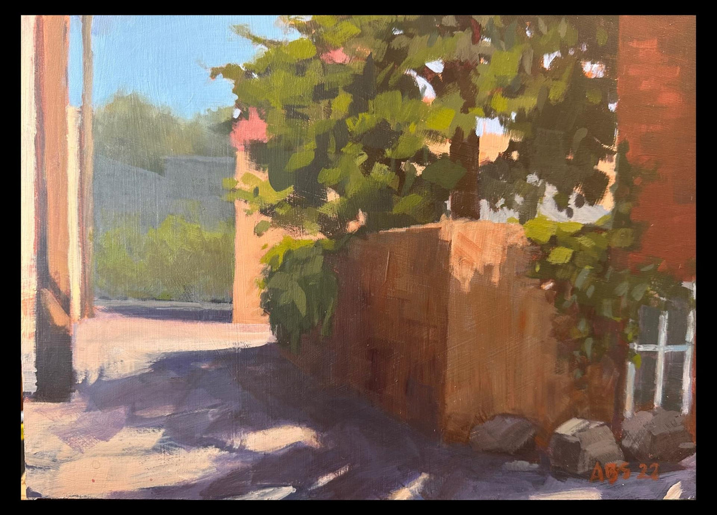 Amanda Brodie Stenlund - Peeking into the Alley