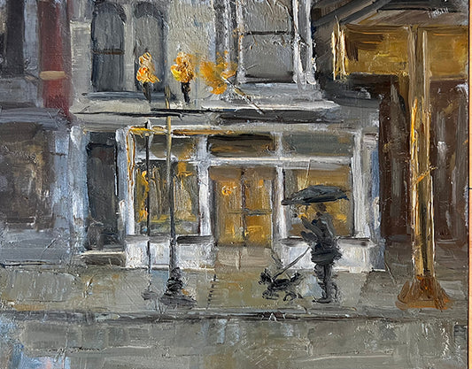 Errol Jacobson - Rainy Day on Armitage Ave