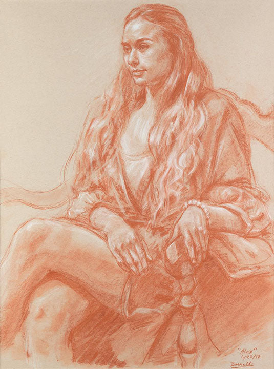 James A. Burrell – Portrait of Alex