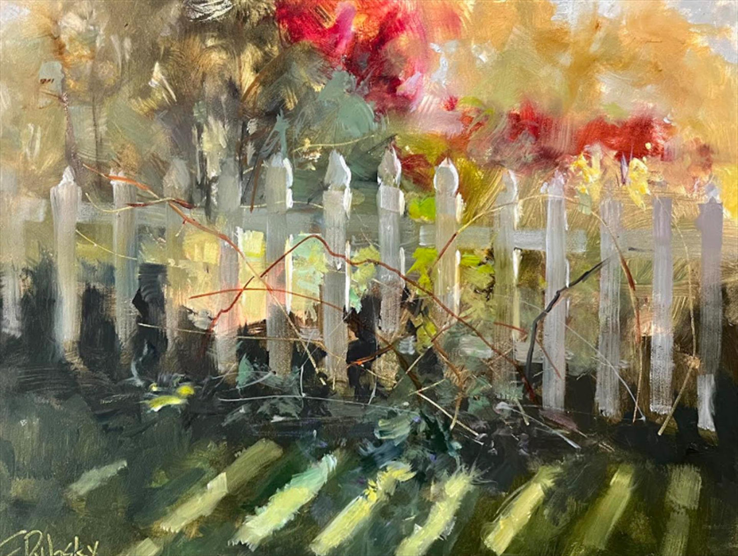 Cynthia Dybsky - Late Day Sun Breaking Through