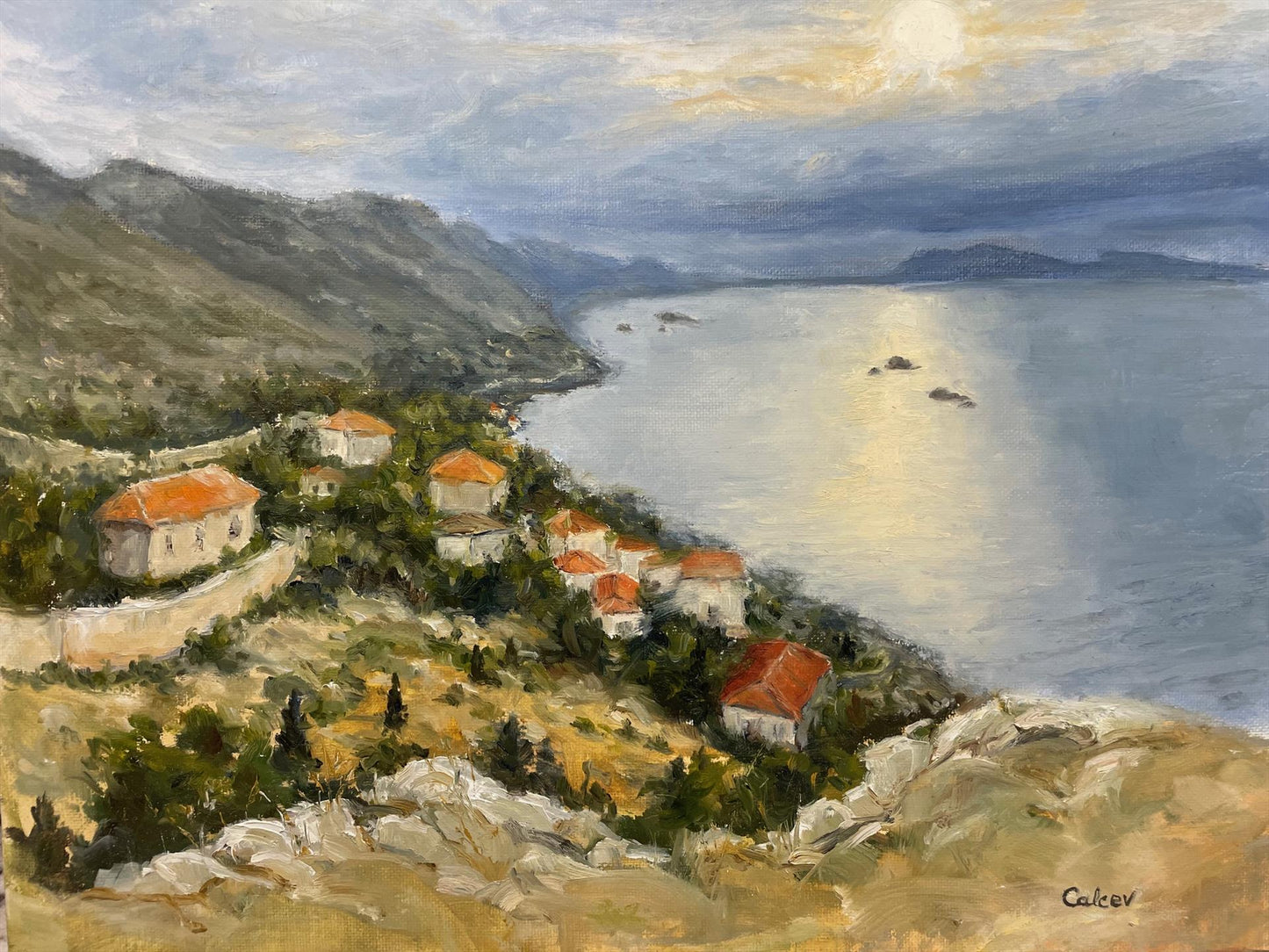 Adriana Calcev – On a Greek Island