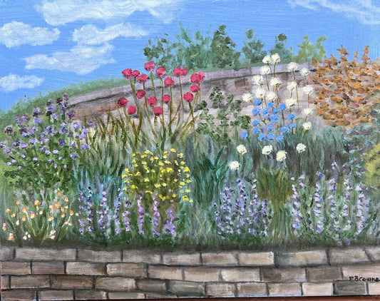 Patricia Browne – Planting Wall Near Armitage Avenue