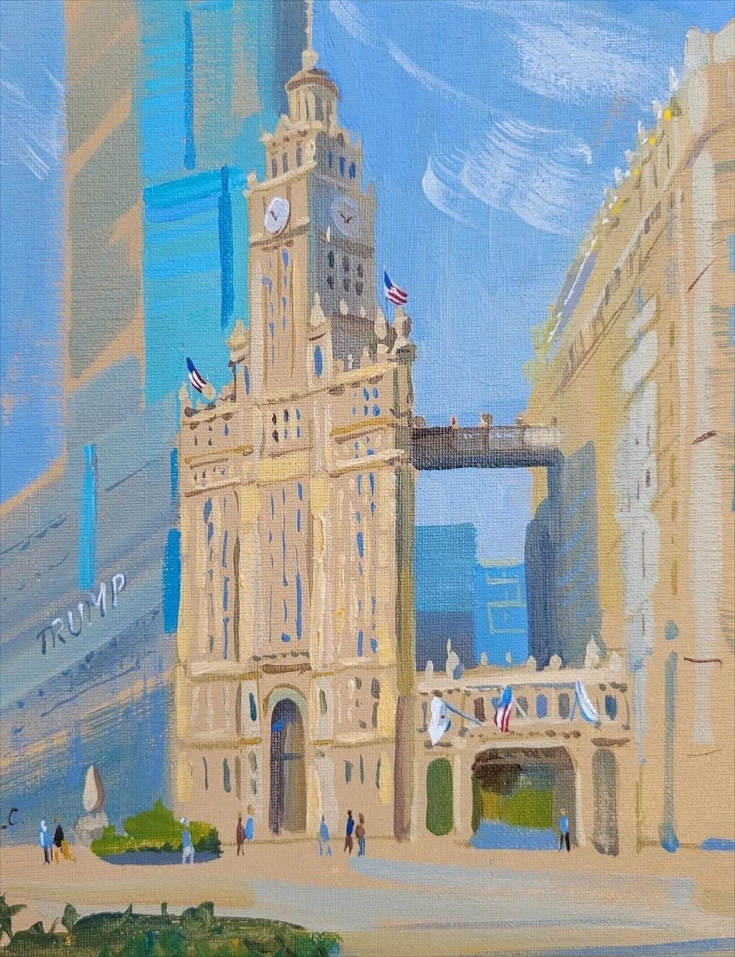 Anna Cherkashina – Wrigley Building Clock Tower