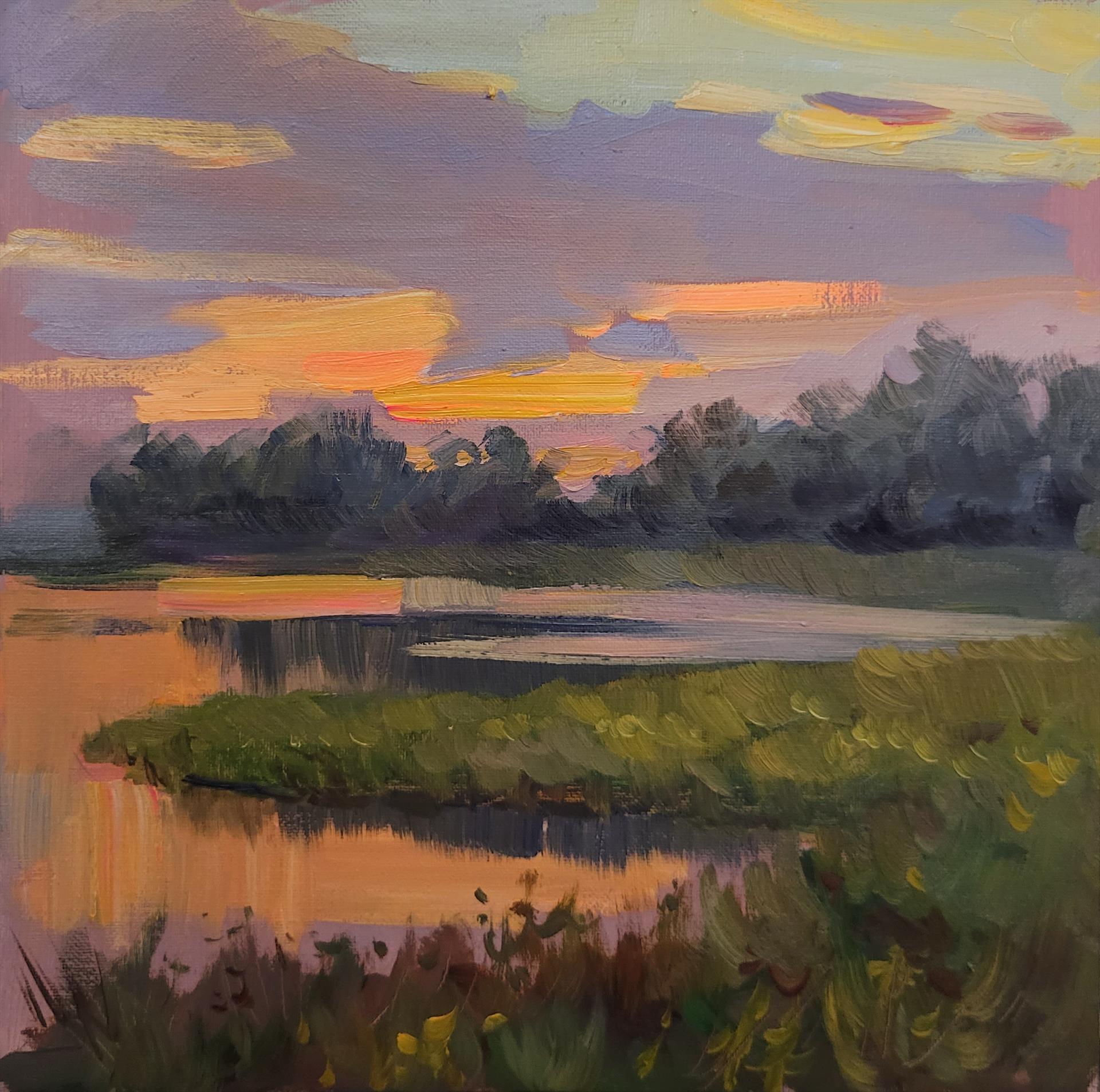 Anna Cherkashina – Bin 2: Sunset over Buffalo Creek