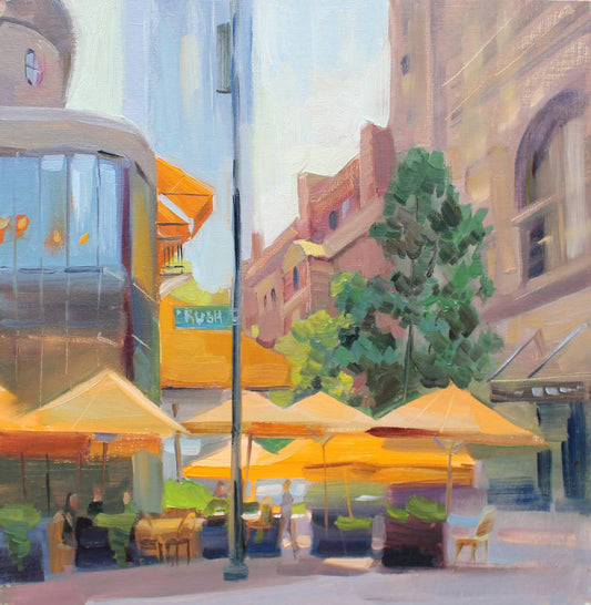 Anna Cherkashina – Morning on Rush Street (The Bellevue Restaurant)