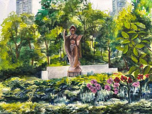 Garden's Quiet Guardian by Deborah Paige-Jackson