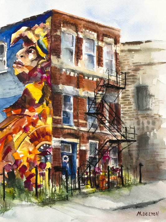 Maria Delton – Bin #1: King of Murals
