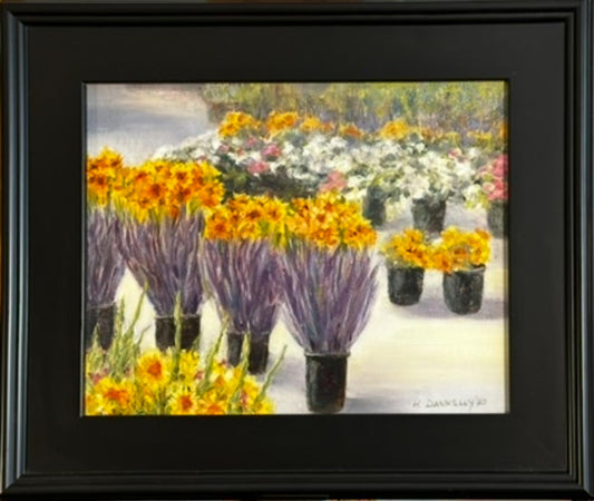 Evanston Farmers' Market Flowers by Helen Dannelly