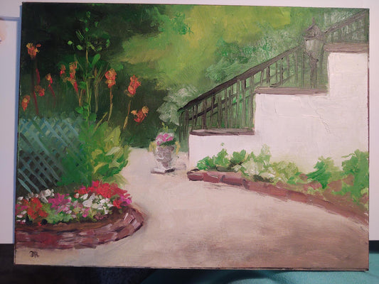 Fabiola Roquena – Bin #4: Flowers & White Stairs