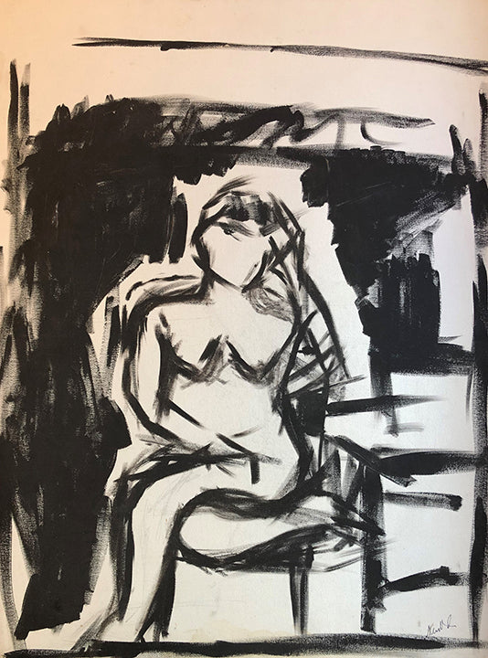 Melinda Burke Kindel - Nude Study