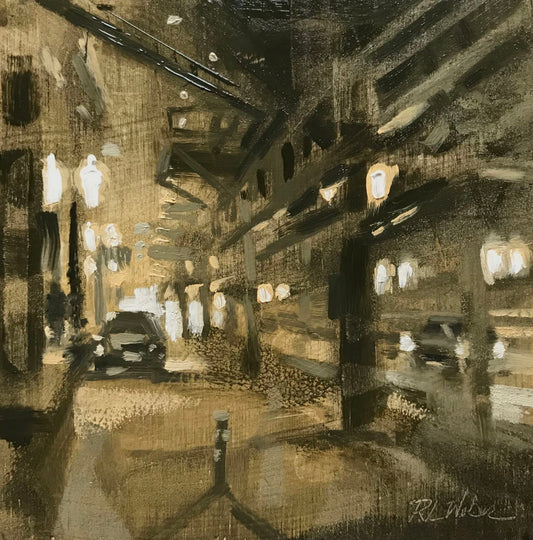 RL Weber – Under the El in Ochre