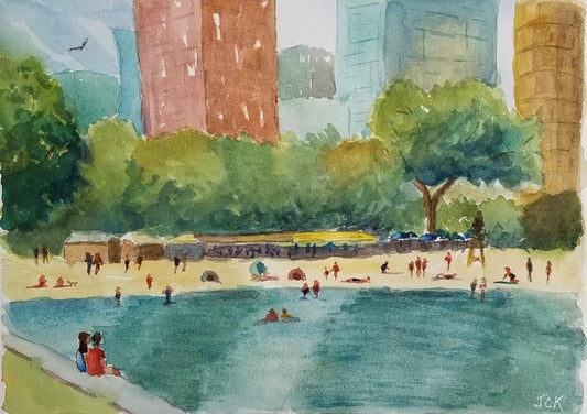 Julie Keating — At the Beach
