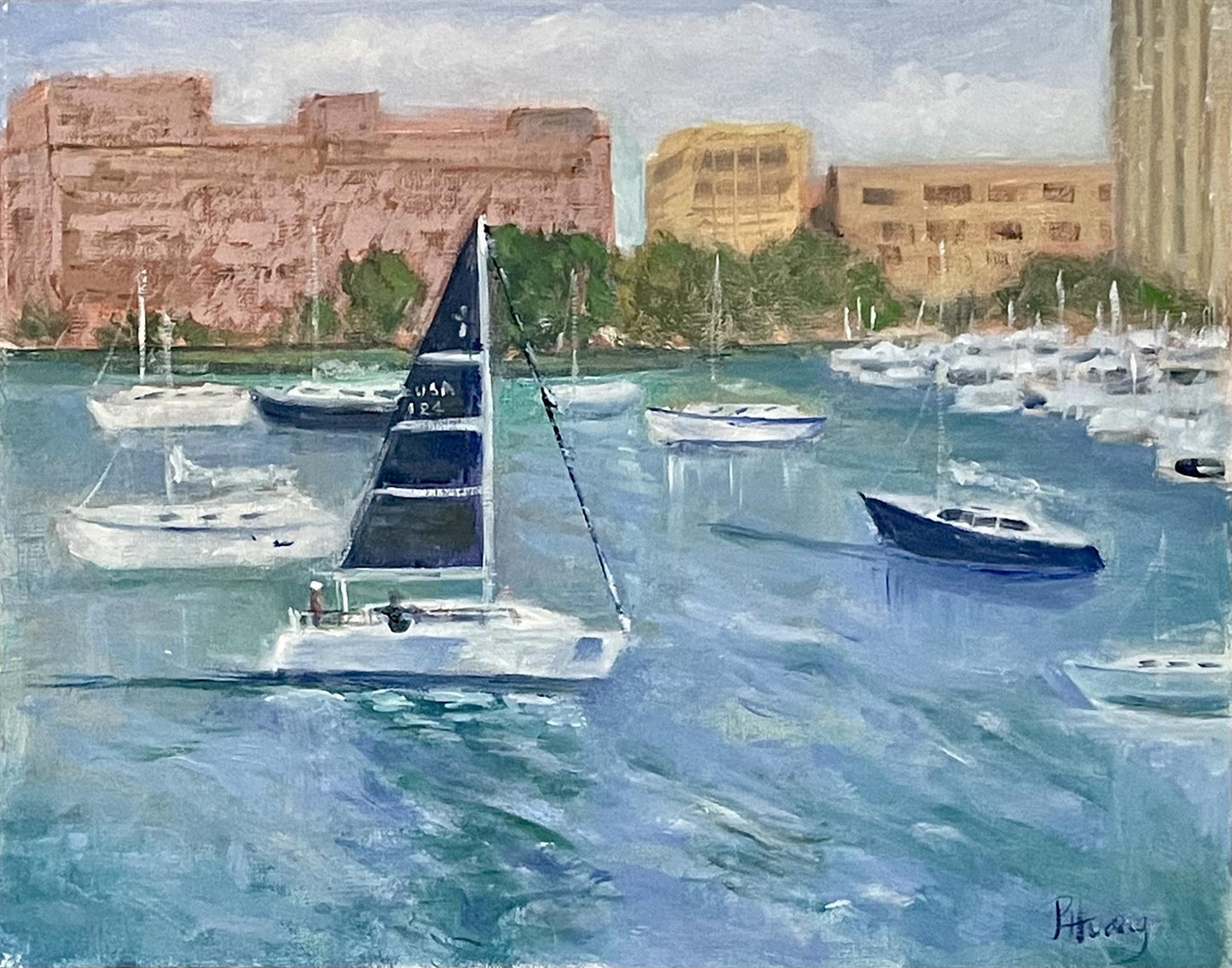 Priscilla Huang — Belmont Harbor