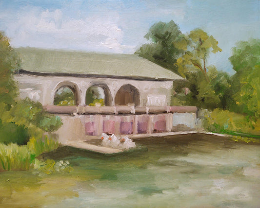 Fabiola Roquena — Humboldt Park Lagoon and Boathouse