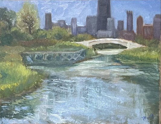 Priscilla Huang — Lincoln Park on a Cloudy Day