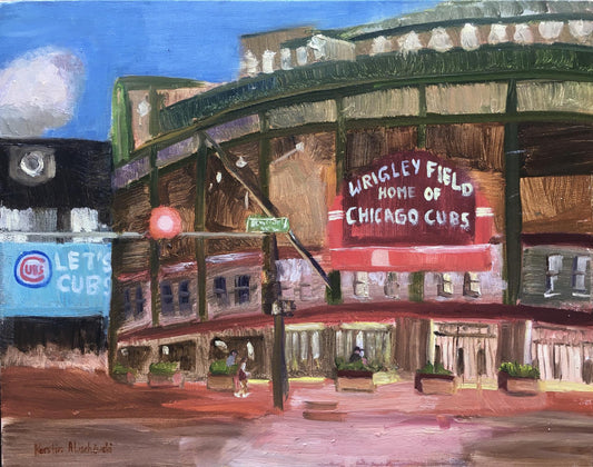 Kerstin Alischoewski — Wrigley Field at Dusk