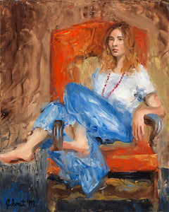 Jessica Smit Mattingly - Orange Armchair