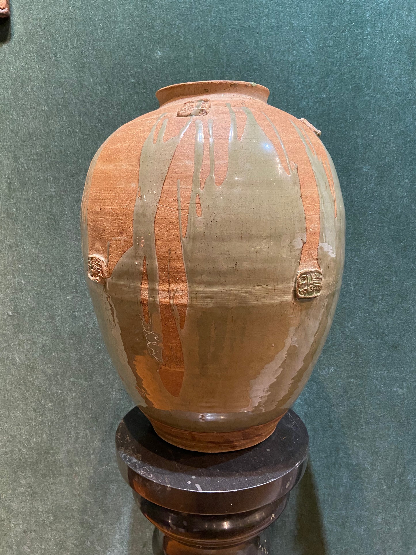Claire Berger - Celadon Vase