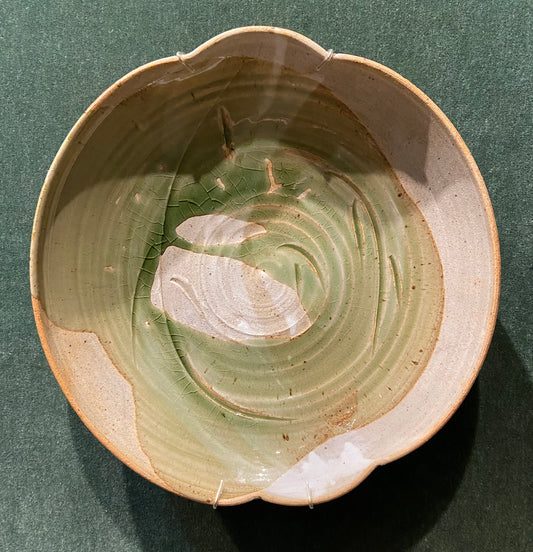 Claire Berger - Celadon Dish     .