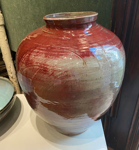 Claire Berger - Vase with Copper Red Glaze