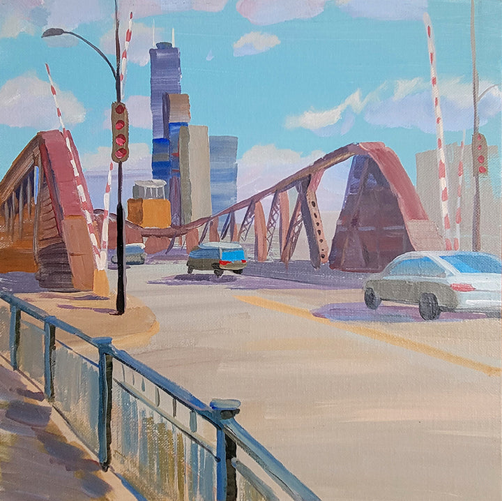 Anna Cherkashina - Canal St over South Branch of Chicago River