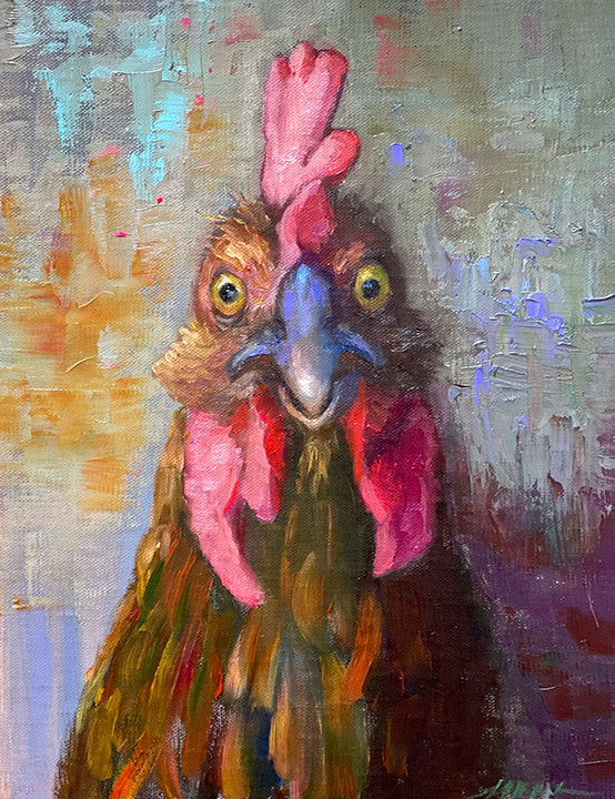 Muriel Christensen – Portrait of a Chicken
