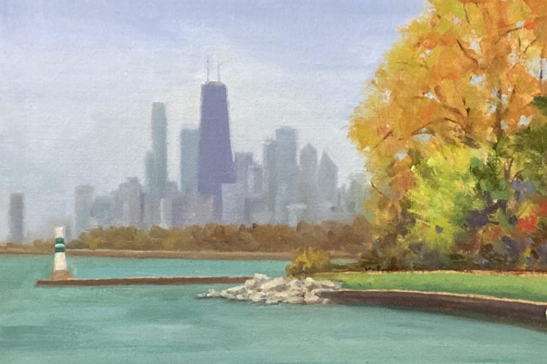 Don Yang - Chicago from Montrose Harbor