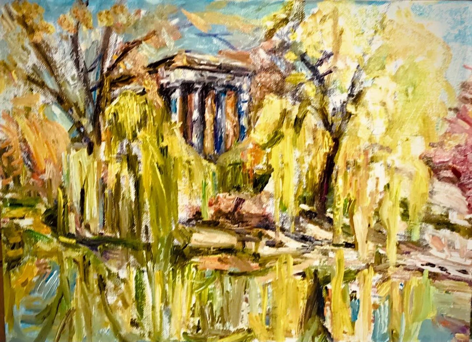 Yelena Patskevich – Willows at Graceland Cemetery Pond