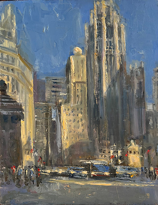 Errol Jacobson - A Michigan Avenue Day