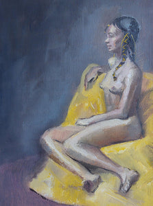 Fabiola Roquena – Nude on Yellow - Erica