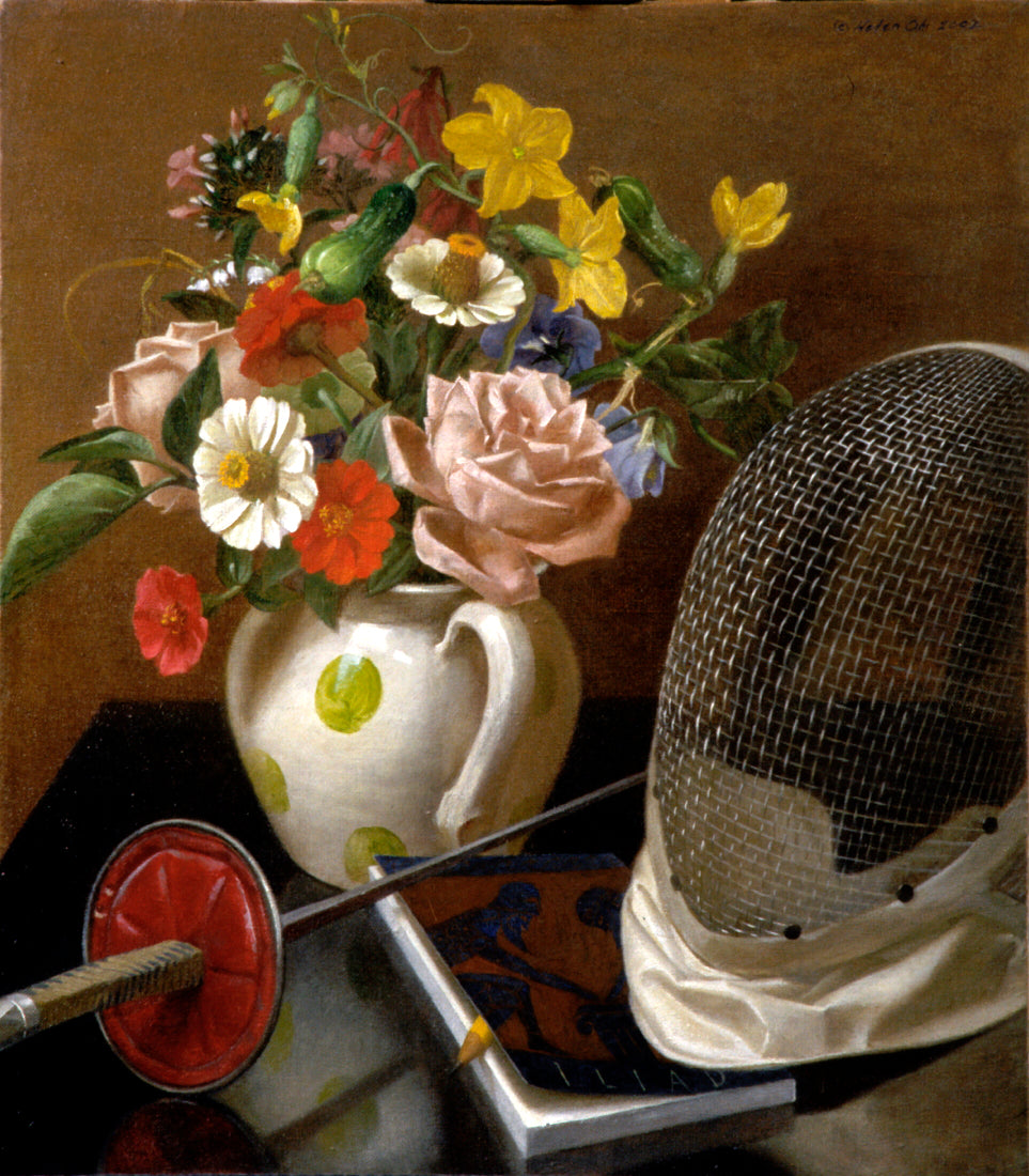 Helen Oh - Still Life with Fencing Mask