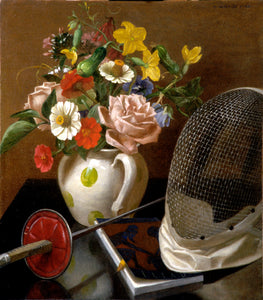 Helen Oh - Still Life with Fencing Mask