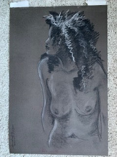 Sondra Pfeffer - Nude on Black