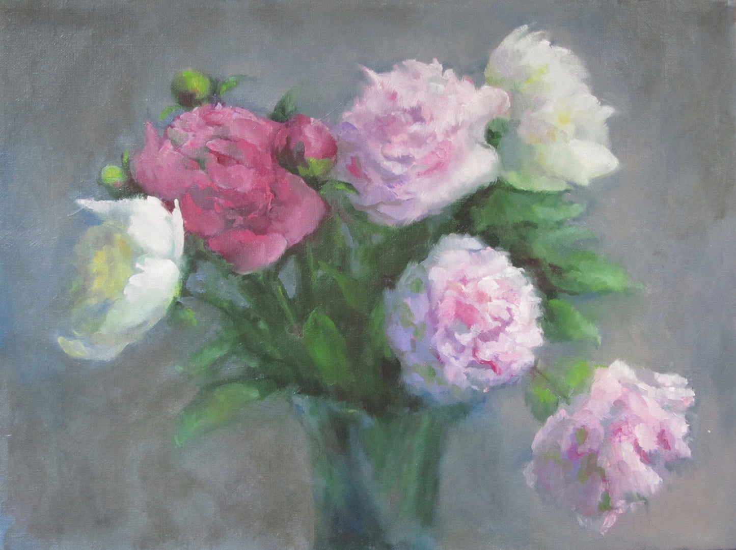 Pamela V. Gibson - Pink & White Peonies