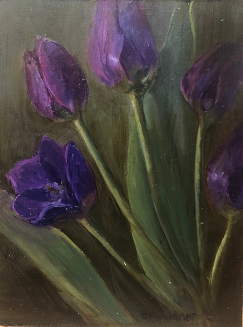 Stephanie Weidner – Purple Tulips