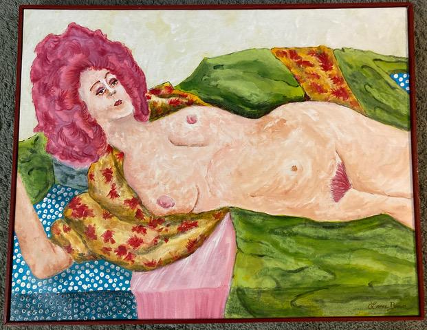 Lance Brown - Reclining Nude